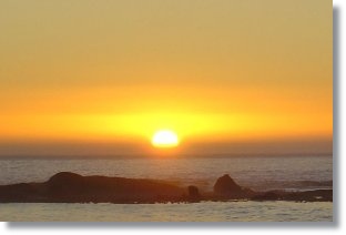 Sonnenuntergang in Camps Bay